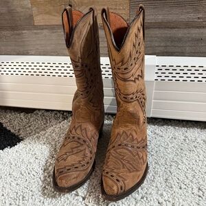 Dan Post Sidewinder Men’s Western Cowboy Boots Size 7 D Leather